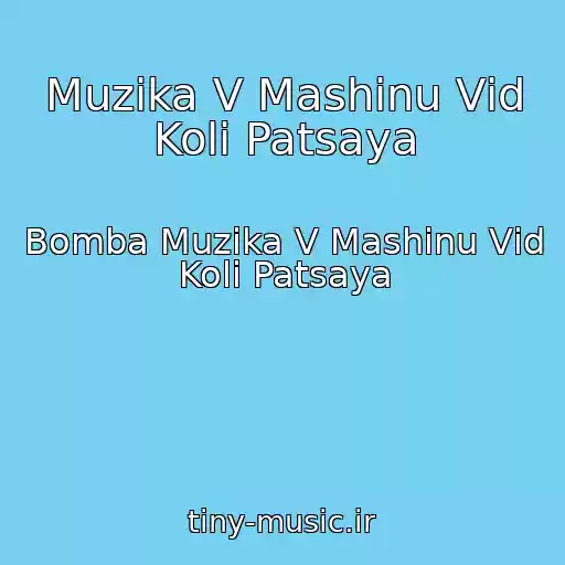 کاور آهنگ Muzika V Mashinu Vіd Kolі Patsaya از Bomba Muzika V Mashinu Vіd Kolі Patsaya