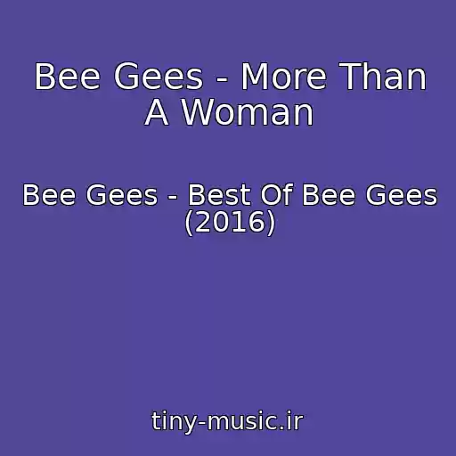 کاور آهنگ Bee Gees - More Than A Woman از Bee Gees - Best Of Bee Gees (2016)