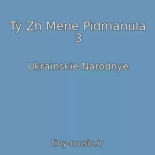 کاور آهنگ Ty Zh Mene Pidmanula 3 از Ukrainskie Narodnye
