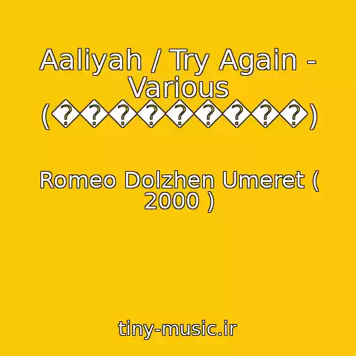 کاور آهنگ Aaliyah / Try Again - Various (���������) از Romeo Dolzhen Umeret ( 2000 )