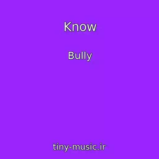 کاور آهنگ Know از Bully