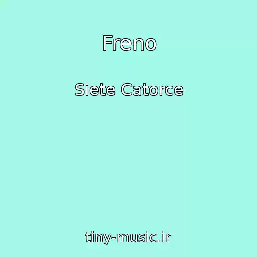 کاور آهنگ Freno از Siete Catorce