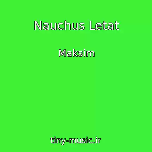 کاور آهنگ Nauchus Letat از Maksim
