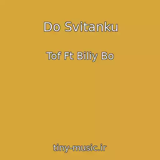 کاور آهنگ Do Svіtanku از Tof Ft Bіliy Bo
