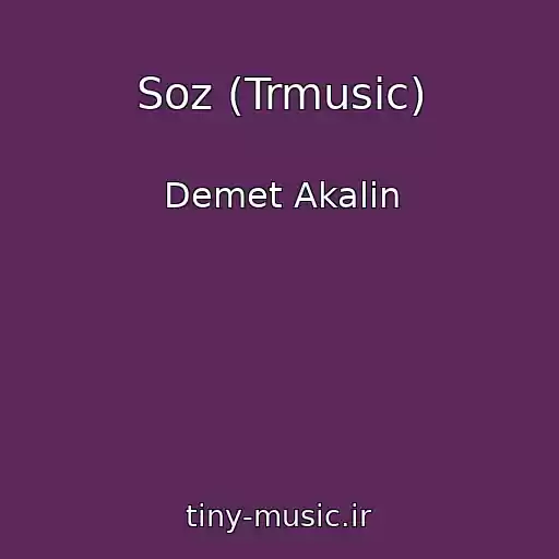 کاور آهنگ Soz (Trmusic) از Demet Akalin