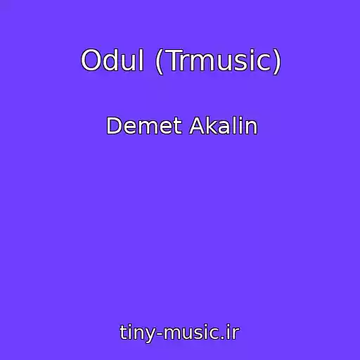کاور آهنگ Odul (Trmusic) از Demet Akalin