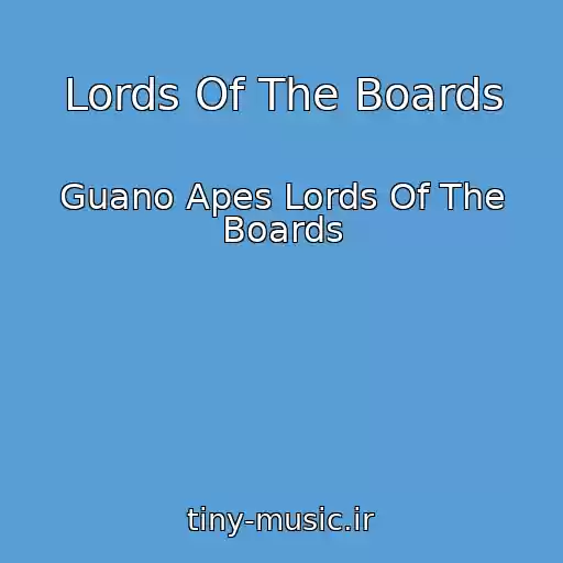 کاور آهنگ Lords Of The Boards از Guano Apes Lords Of The Boards