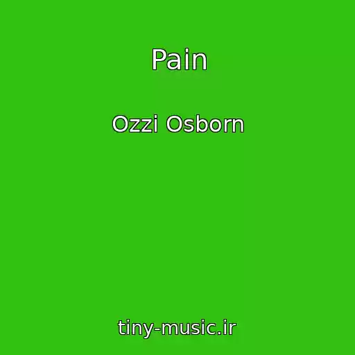 کاور آهنگ Pain از Ozzi Osborn