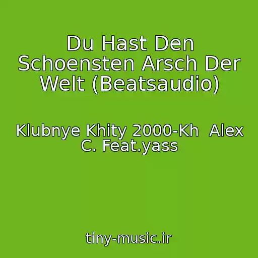 کاور آهنگ Du Hast Den Schoensten Arsch Der Welt (Beatsaudio) از Klubnye Khity 2000-Kh  Alex C. Feat.yass