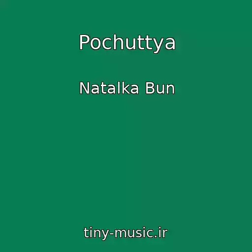کاور آهنگ Pochuttya از Natalka Bun