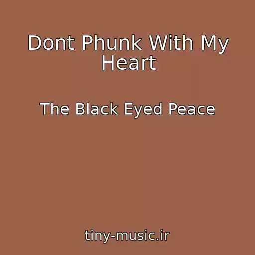 کاور آهنگ Dont Phunk With My Heart از The Black Eyed Peace