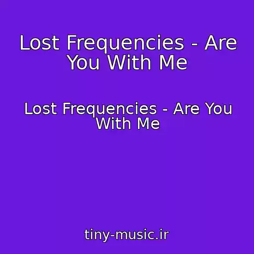 کاور آهنگ Lost Frequencies - Are You With Me از Lost Frequencies - Are You With Me