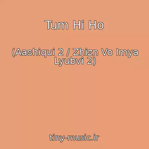 کاور آهنگ Tum Hi Ho از (Aashiqui 2 / Zhizn Vo Imya Lyubvi 2)