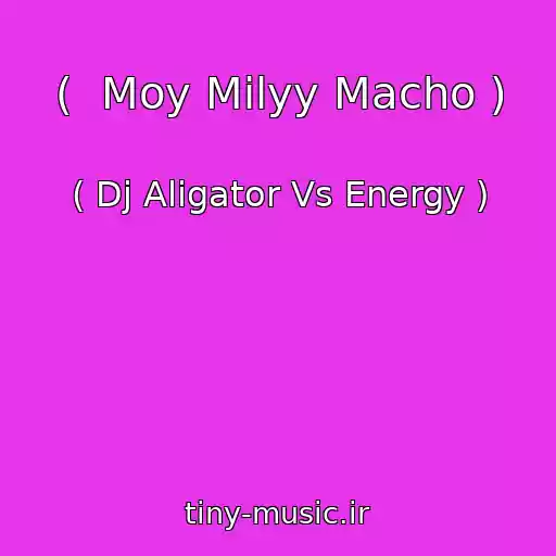 کاور آهنگ (  Moy Milyy Macho ) از ( Dj Aligator Vs Energy )