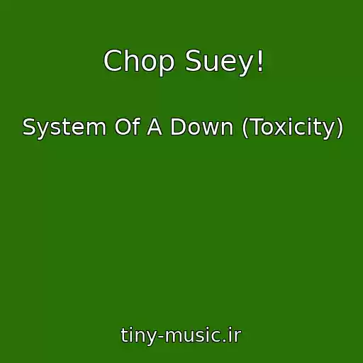 کاور آهنگ Chop Suey! از System Of A Down (Toxicity)