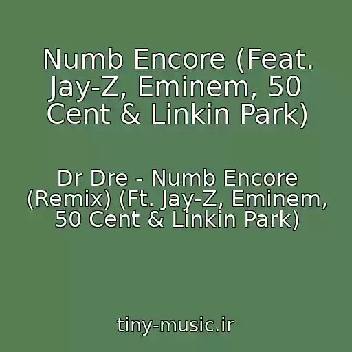 کاور آهنگ Numb Encore (Feat. Jay-Z, Eminem, 50 Cent & Linkin Park) از Dr Dre - Numb Encore (Remix) (Ft. Jay-Z, Eminem, 50 Cent & Linkin Park)