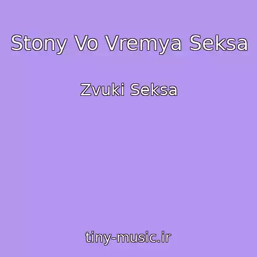 کاور آهنگ Stony Vo Vremya Seksa از Zvuki Seksa