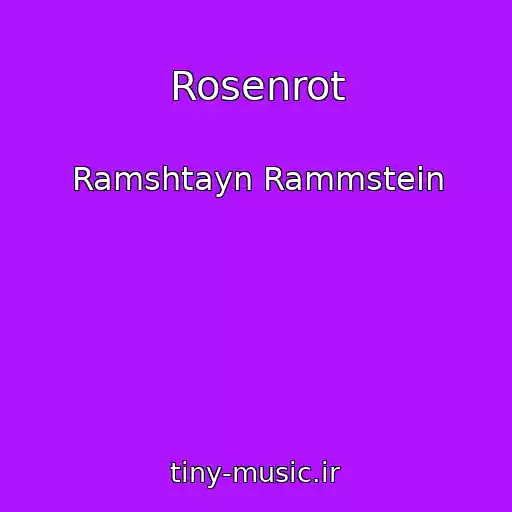 کاور آهنگ Rosenrot از Ramshtayn Rammstein