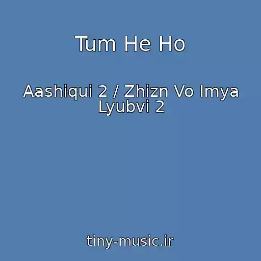 کاور آهنگ Tum He Ho از Aashiqui 2 / Zhizn Vo Imya Lyubvi 2
