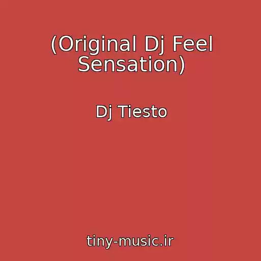 کاور آهنگ (Original Dj Feel Sensation) از Dj Tiesto