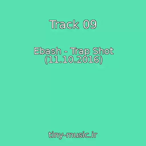 کاور آهنگ Track 09 از Ebash - Trap Shot (11.10.2016)