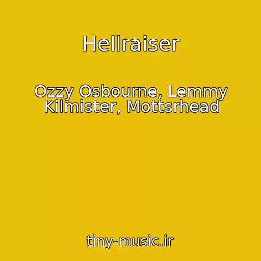 کاور آهنگ Hellraiser از Ozzy Osbourne, Lemmy Kilmister, Mottsrhead