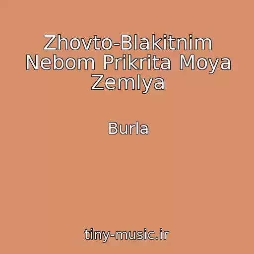 کاور آهنگ Zhovto-Blakitnim Nebom Prikrita Moya Zemlya از Burla