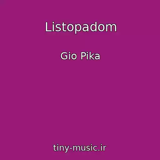 کاور آهنگ Listopadom از Gio Pika