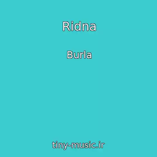 کاور آهنگ Rіdna از Burla