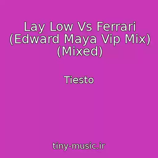 کاور آهنگ Lay Low Vs Ferrari (Edward Maya Vip Mix) (Mixed) از Tiesto
