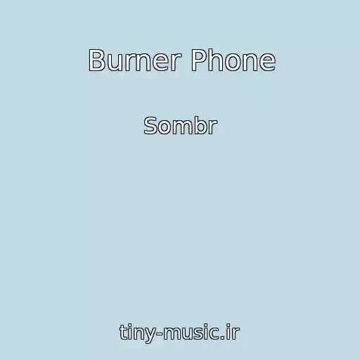 کاور آهنگ Burner Phone از Sombr