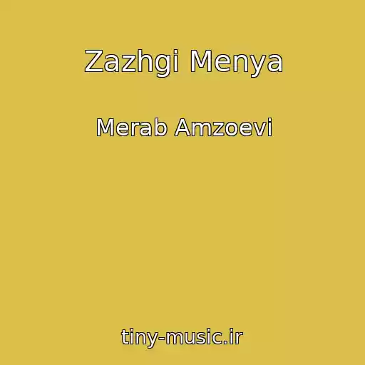 کاور آهنگ Zazhgi Menya از Merab Amzoevi