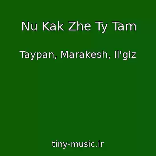 کاور آهنگ Nu Kak Zhe Ty Tam از Taypan, Marakesh, Il'giz