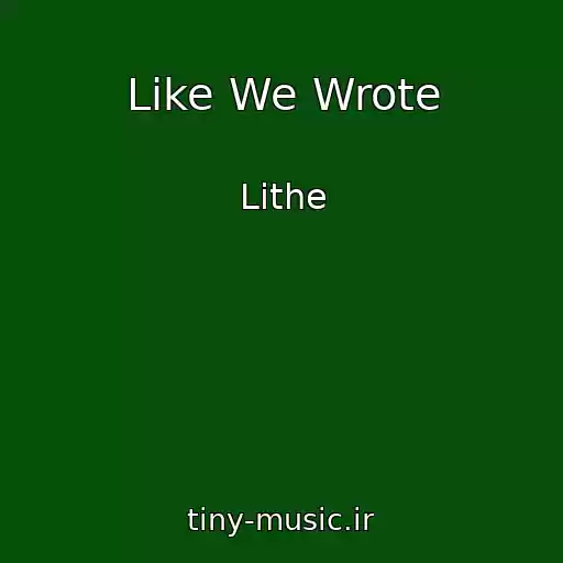 کاور آهنگ Like We Wrote از Lithe
