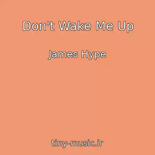 کاور آهنگ Don't Wake Me Up از James Hype
