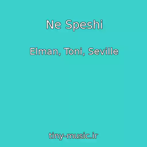 کاور آهنگ Ne Speshi از Elman, Toni, Seville