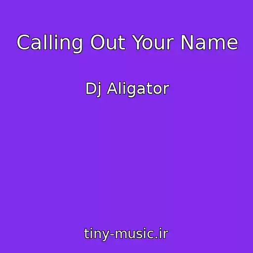 کاور آهنگ Calling Out Your Name از Dj Aligator
