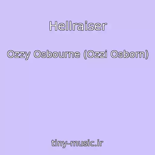 کاور آهنگ Hellraiser از Ozzy Osbourne (Ozzi Osborn)
