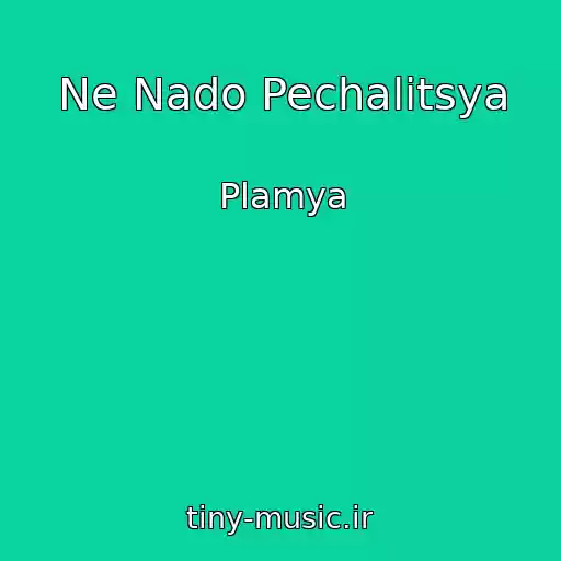 کاور آهنگ Ne Nado Pechalitsya از Plamya
