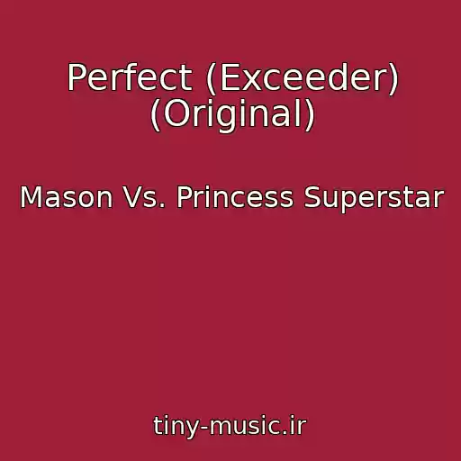 کاور آهنگ Perfect (Exceeder) (Original) از Mason Vs. Princess Superstar