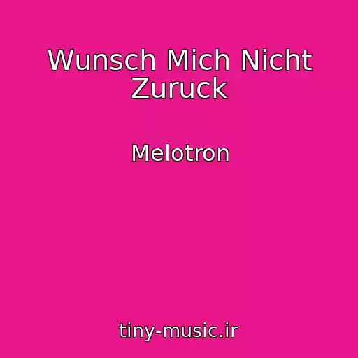 کاور آهنگ Wunsch Mich Nicht Zuruck از Melotron