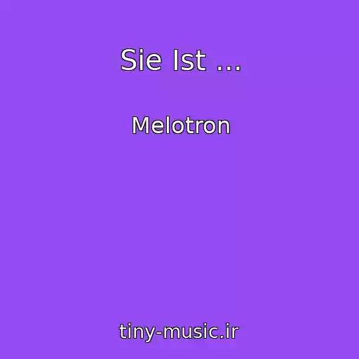 کاور آهنگ Sie Ist ... از Melotron
