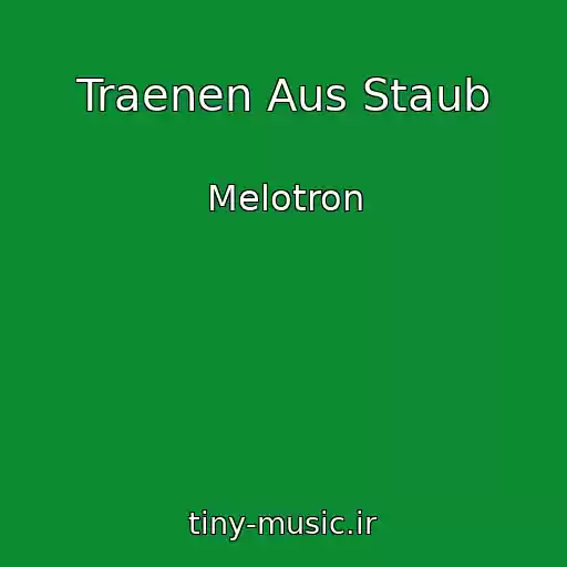 کاور آهنگ Traenen Aus Staub از Melotron
