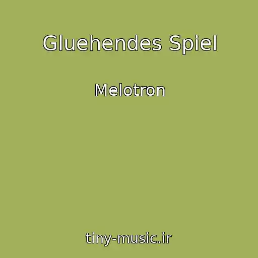 کاور آهنگ Gluehendes Spiel از Melotron