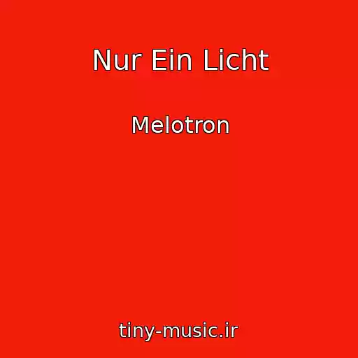 کاور آهنگ Nur Ein Licht از Melotron