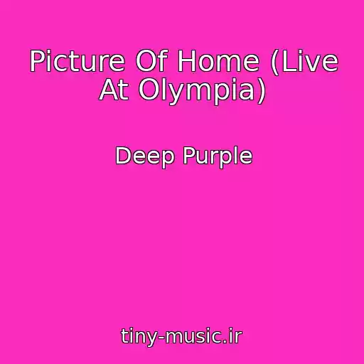 کاور آهنگ Picture Of Home (Live At Olympia) از Deep Purple