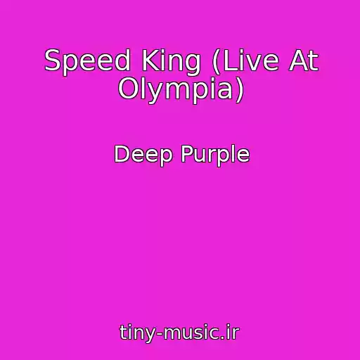 کاور آهنگ Speed King (Live At Olympia) از Deep Purple
