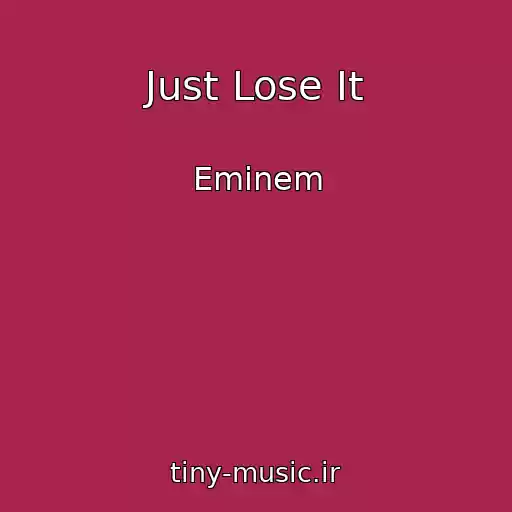 کاور آهنگ Just Lose It از Eminem