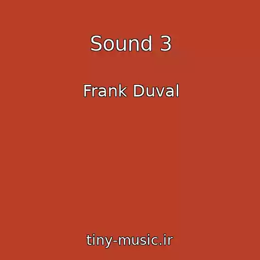 کاور آهنگ Sound 3 از Frank Duval