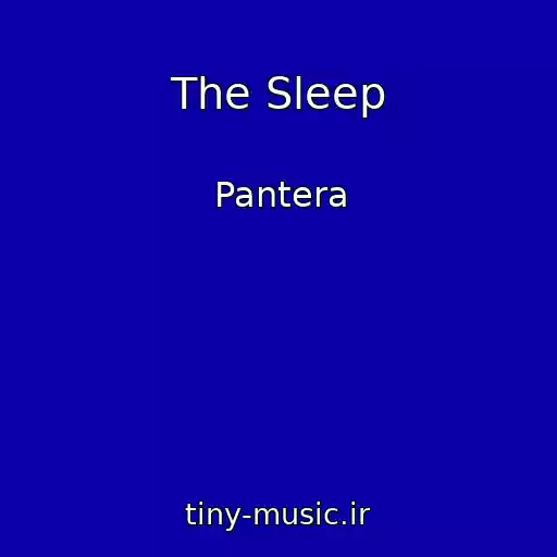 کاور آهنگ The Sleep از Pantera